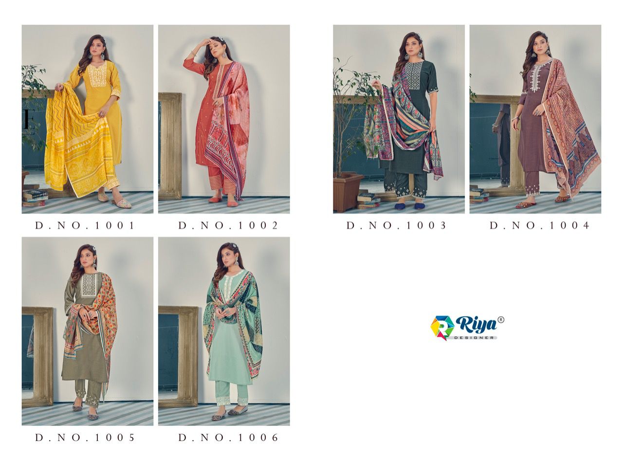 Riya Glamorous New Exclusive Wear Fancy Designer Heavy Ready Made Collection